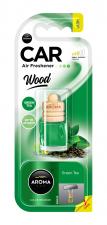 Ароматизатор воздуха "Aroma Car Wood",  Зеленый Чай