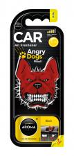 Ароматизатор воздуха "Aroma Car", polymers Angry Dogs, Black